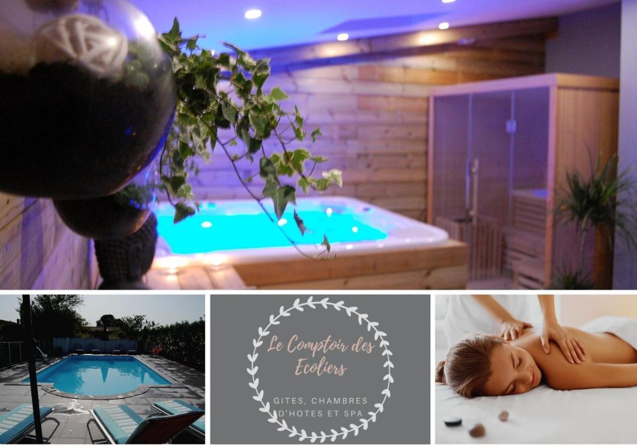 Le Comptoir Des Ecoliers Bed & Breakfast Gemozac Ngoại thất bức ảnh